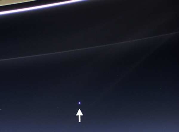 Image result for earth seen from saturn
