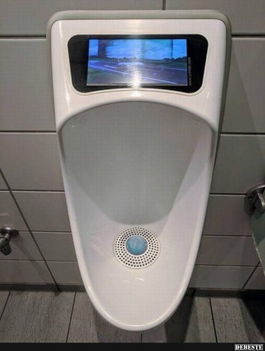 Urinal der Zukunft.. | Lustige Bilder, Sprüche, Witze, echt lustig