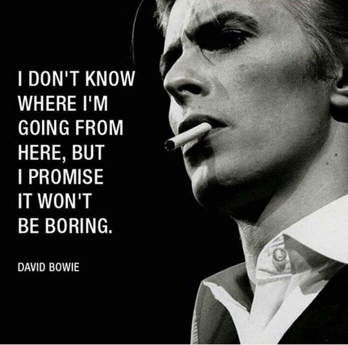 Image result for david bowie quotes